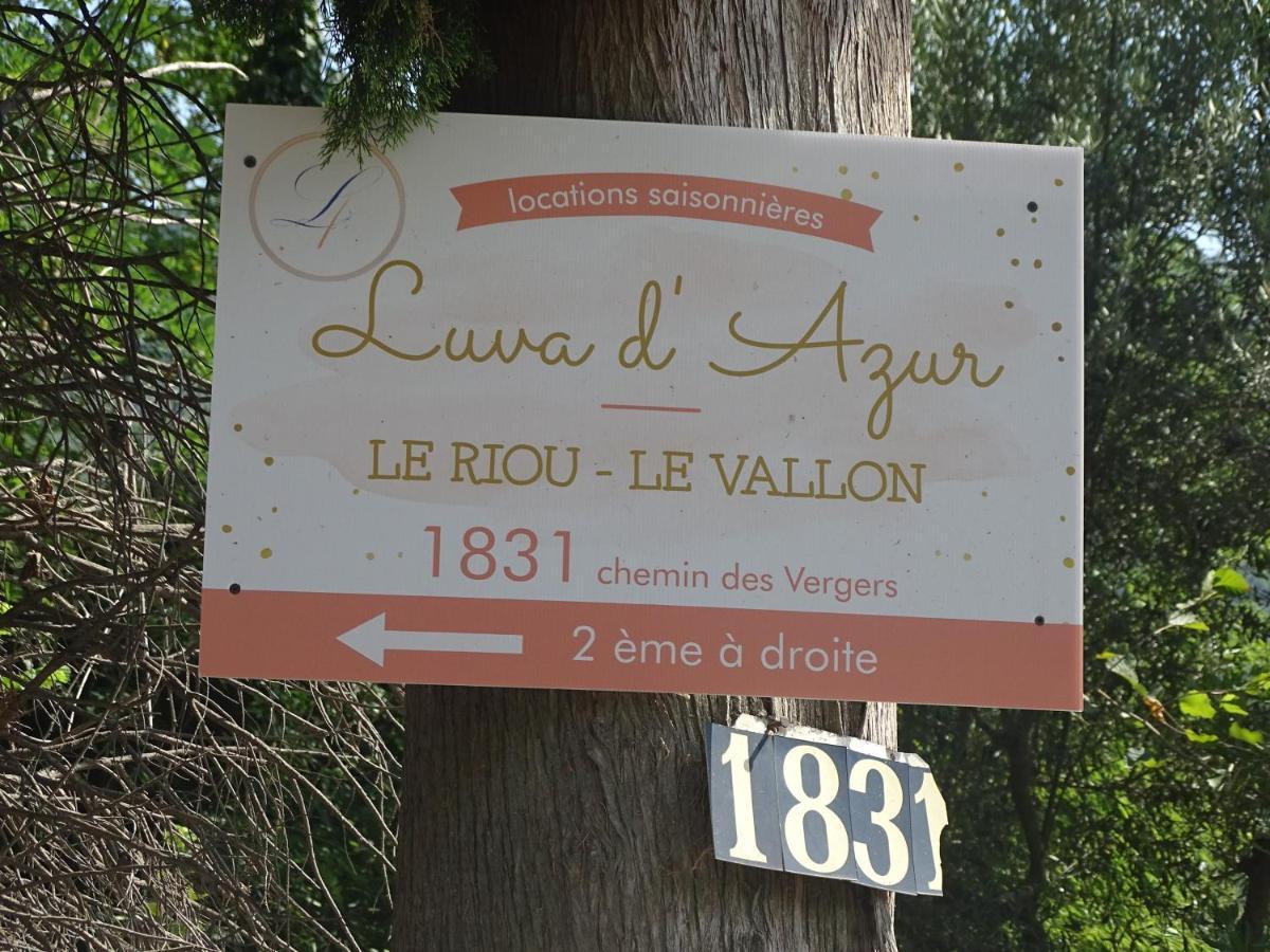 LUVA d'Azur, Rez de villa LE RIOU - LE VALLON Le Bar-sur-Loup Exterior foto